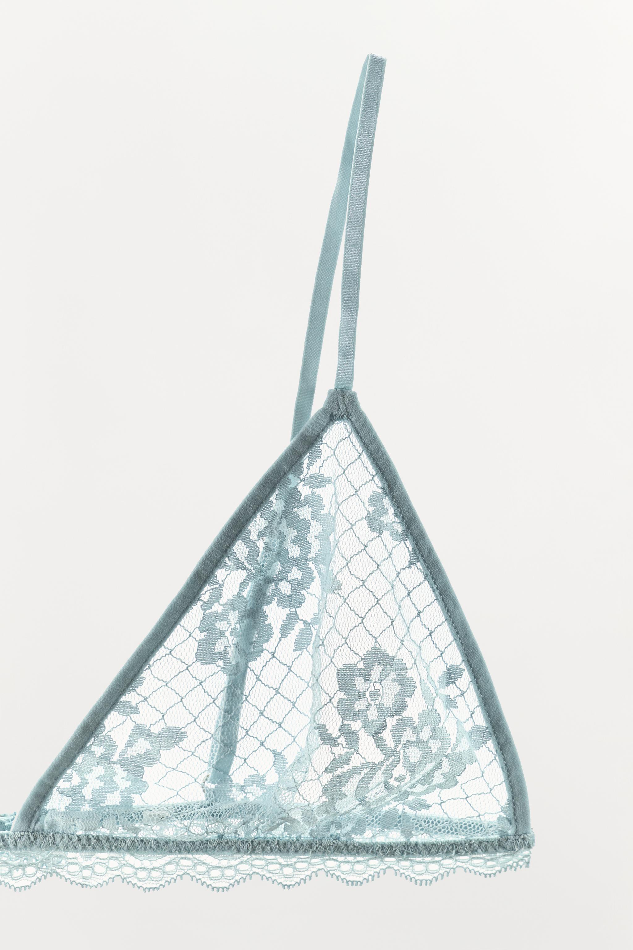 SOUTIEN-GORGE TRIANGLE EN DENTELLE
